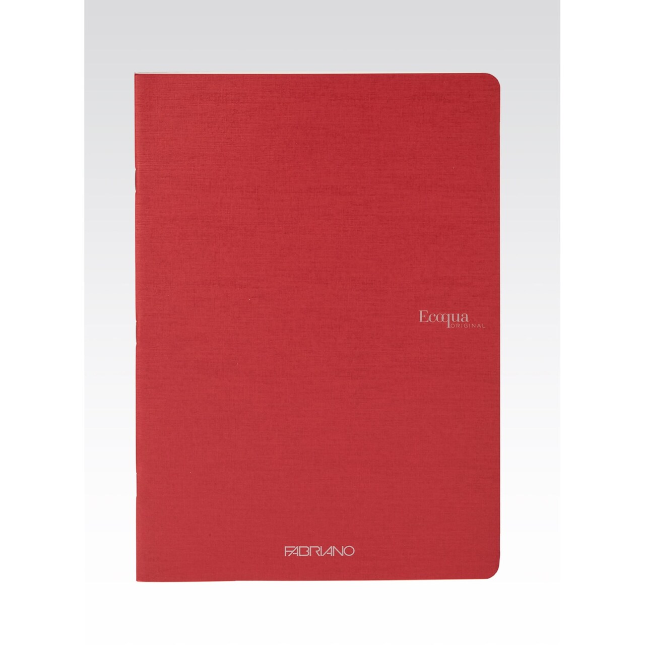 Fabriano Ecoqua Original Saddle-Stitched Notebook, Size A5, 40 Sheets, 5.8" x 8.3"
